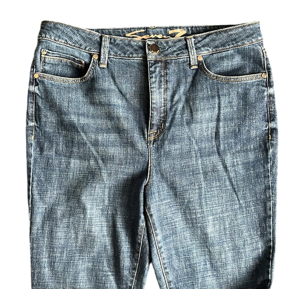 Seven7 High Rise Micro Boot Jeans - Picture 5 of 8